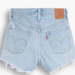 Levi's 501® ORIGINAL FIT HIGH RISE WOMEN'S SHORTS size 26 luxor heat light wash